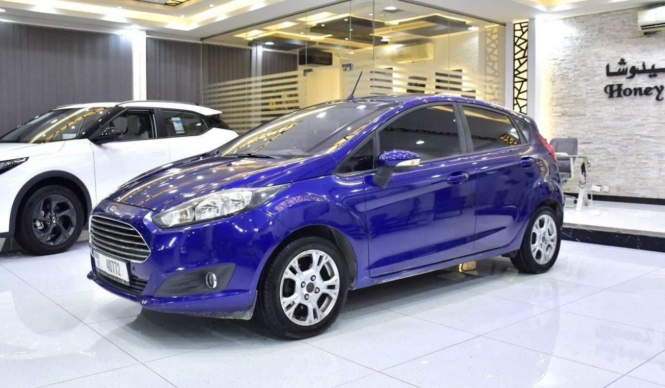 فورد فيستا Ford Fiesta ( 2015 Model ) in Blue Color GCC Specs