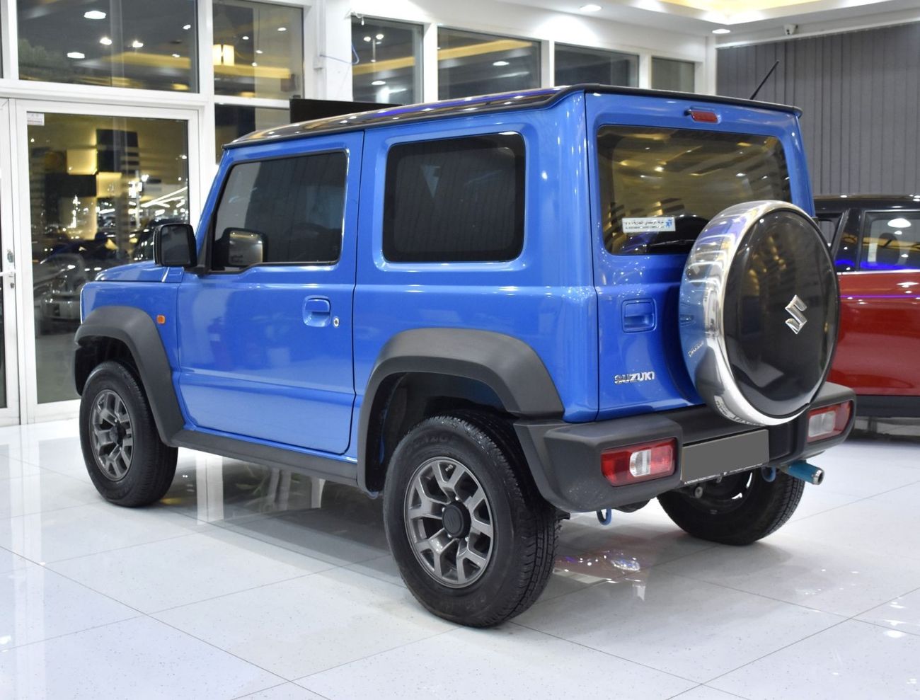 Suzuki Jimny EXCELLENT DEAL for our Suzuki Jimny ( 2023 Model ) in Blue Color GCC Specs