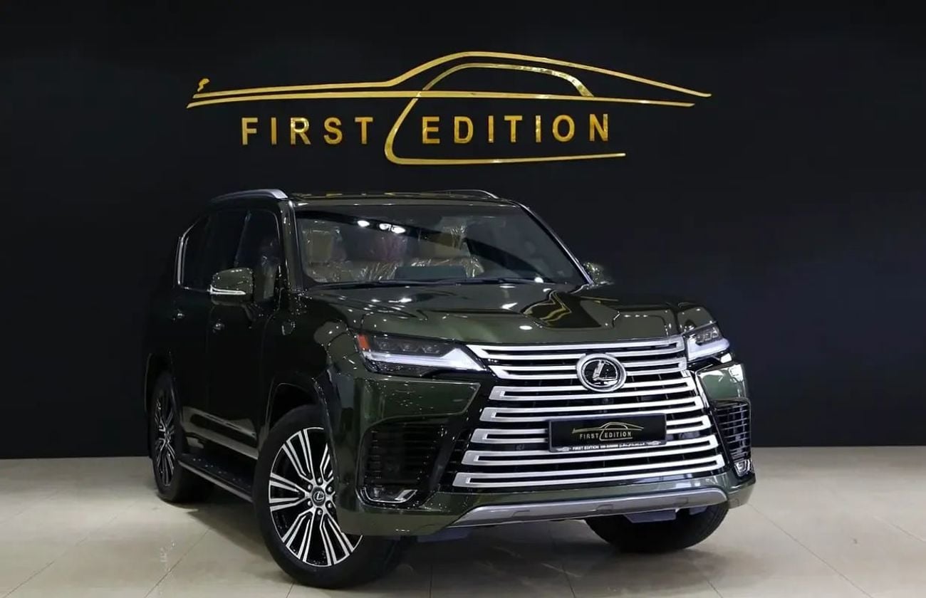 Lexus LX600 SIGNATURE | GCC Specs | Full Option l AlFuttaim Warranty