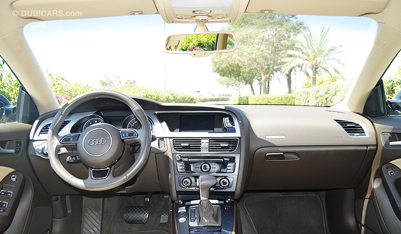 Audi A5 Sportback 35TFSI, GCC specs with Unlimited Mileage Warranty and 105K km Free Service at Al Nabooda