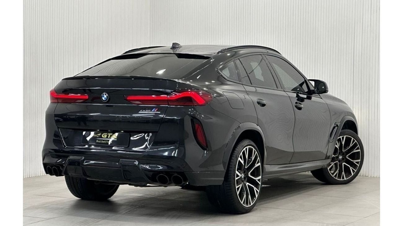 بي أم دبليو X6 M 2021 BMW X6M Competition, October 2024 BMW Warranty, Full Service History, Full Options, GCC