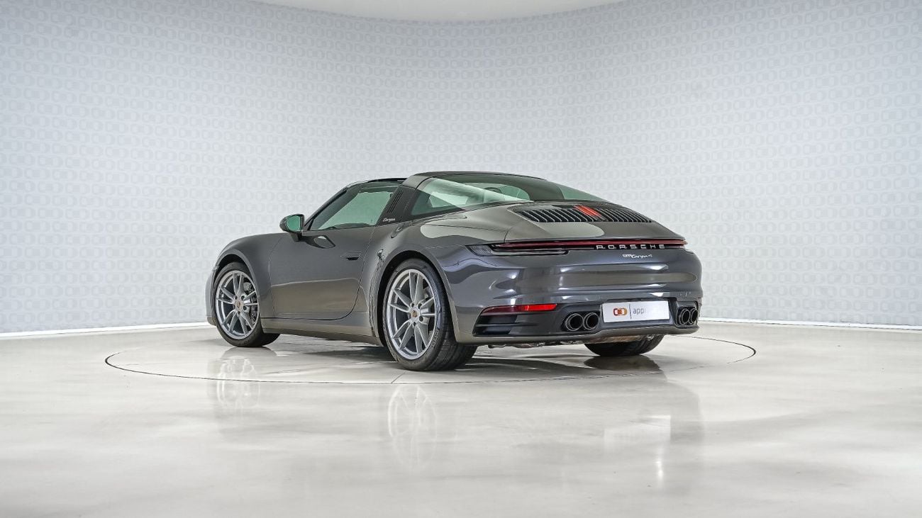 Porsche 911 Targa 4 3.0L (385 HP) Targa | AED 9,680 PM | Warranty 2027, Sport Chrono | Ramadan Offer