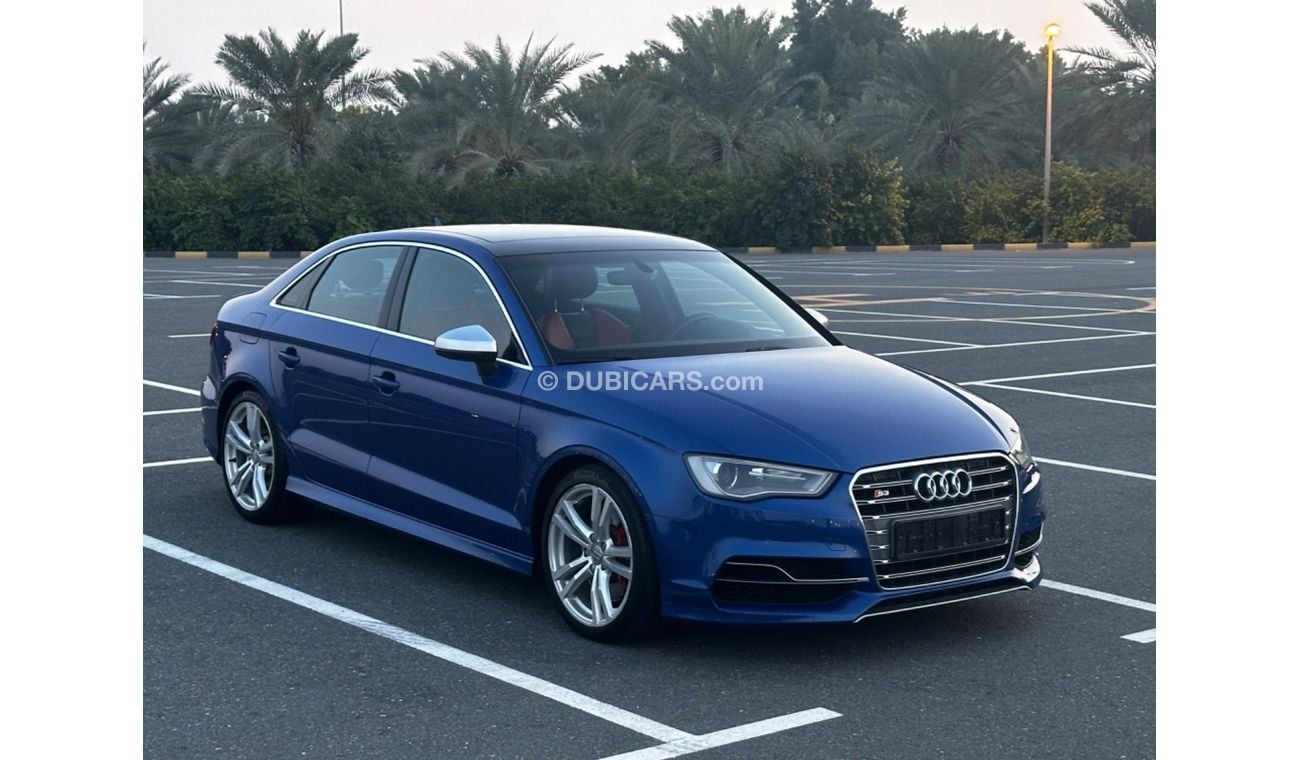 Audi S3 MODEL 2016 GCC CAR PERFECT CONDITION INSIDE AND OUTSIDE FULL OPTION SUN ROOF