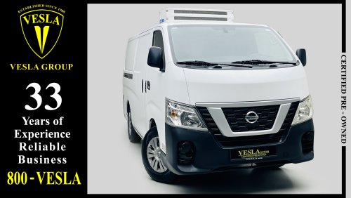 Nissan Urvan NV350 + AL FURAT THERMAL CHILLER + FREEZER / GCC / 2018 / UNLIMITED MILEAGE WARRANTY + FSH / 955DHS
