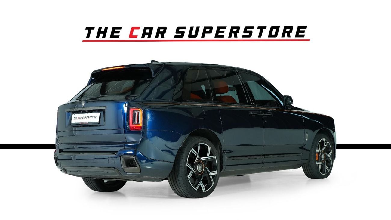 Rolls Royce Cullinan BLACK BADGE Series II Black Badge-GCC-AGMC Warranty & Service Contract-VIP Seats-Mandarin Interior