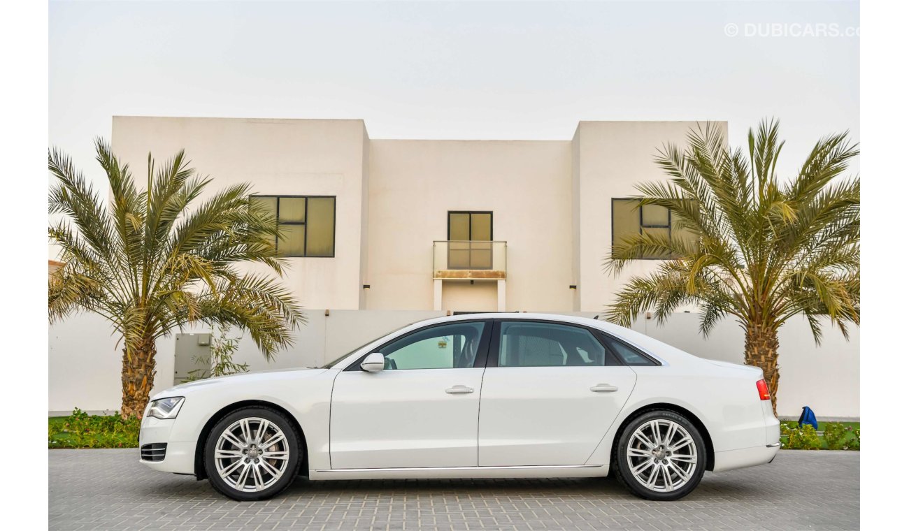 أودي A8 Fully Loaded - Low Kms - Warranty - AED 1,547 Per Month - 0% DP