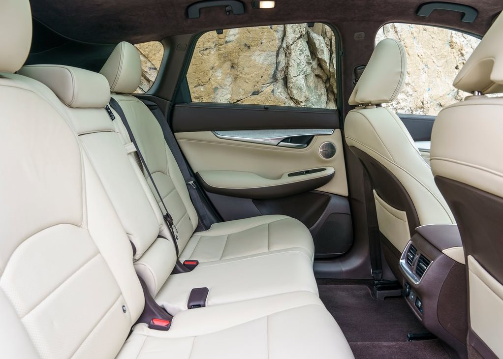 Infiniti QX50 interior - Rear Seats