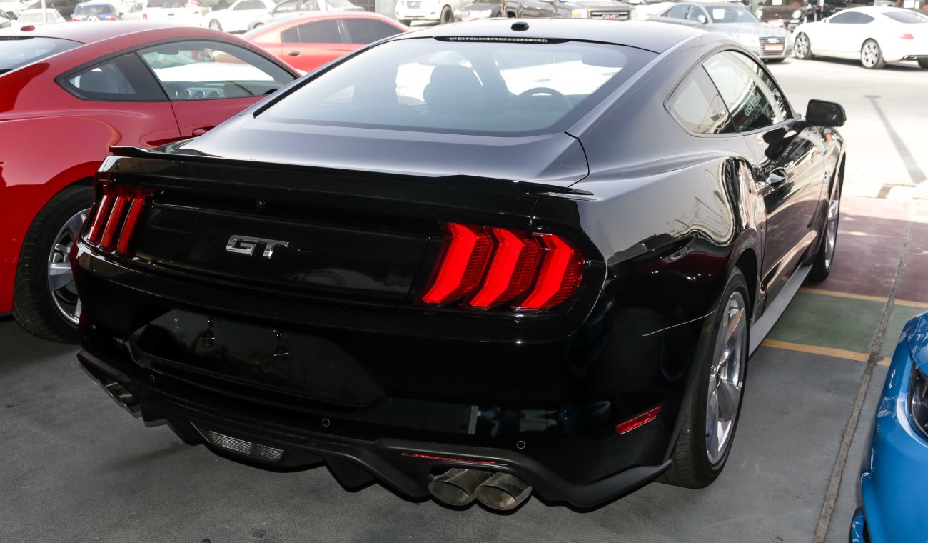 Ford Mustang GT Premium+, 5.0 V8 GCC, Manual Transmission, 0km w/3Yrs or 100K km WRNTY, 60K km Service @ Al Tayer