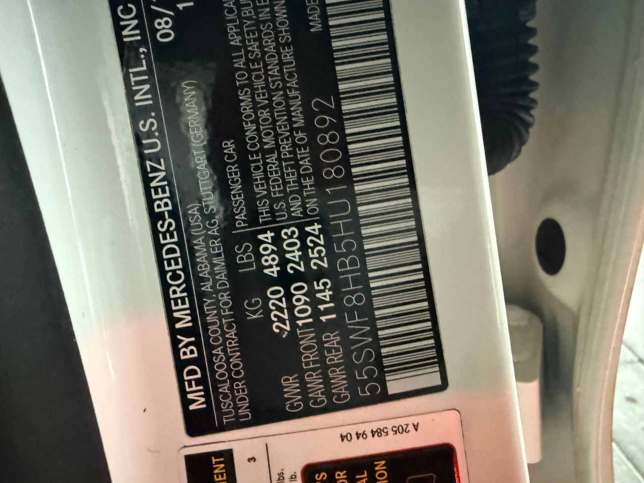 Mercedes-Benz C 63S AMG