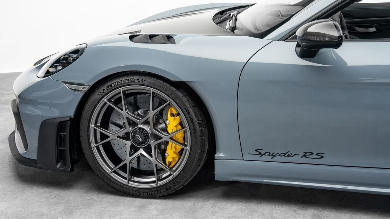 Porsche 718 Spyder RS Weissach - 2023 - Euro Specs