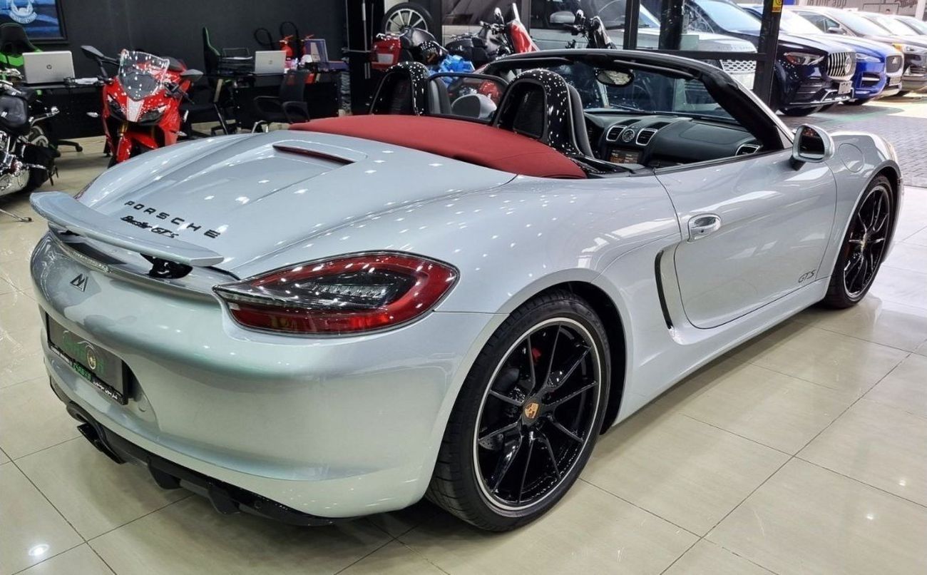 Porsche 718 Boxster PORSCHE BOXSTER GTS 2015 GCC IN IMMACULATE CONDITION WITH ONLY 70K KM FOR 165K AED