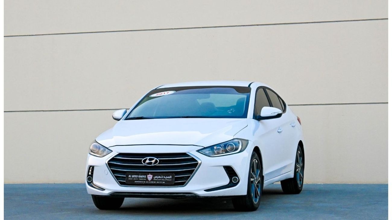 هيونداي إلانترا GL هيونداي إلنترا 2017 خليجي بحالة ممتازة من الداخل والخارج