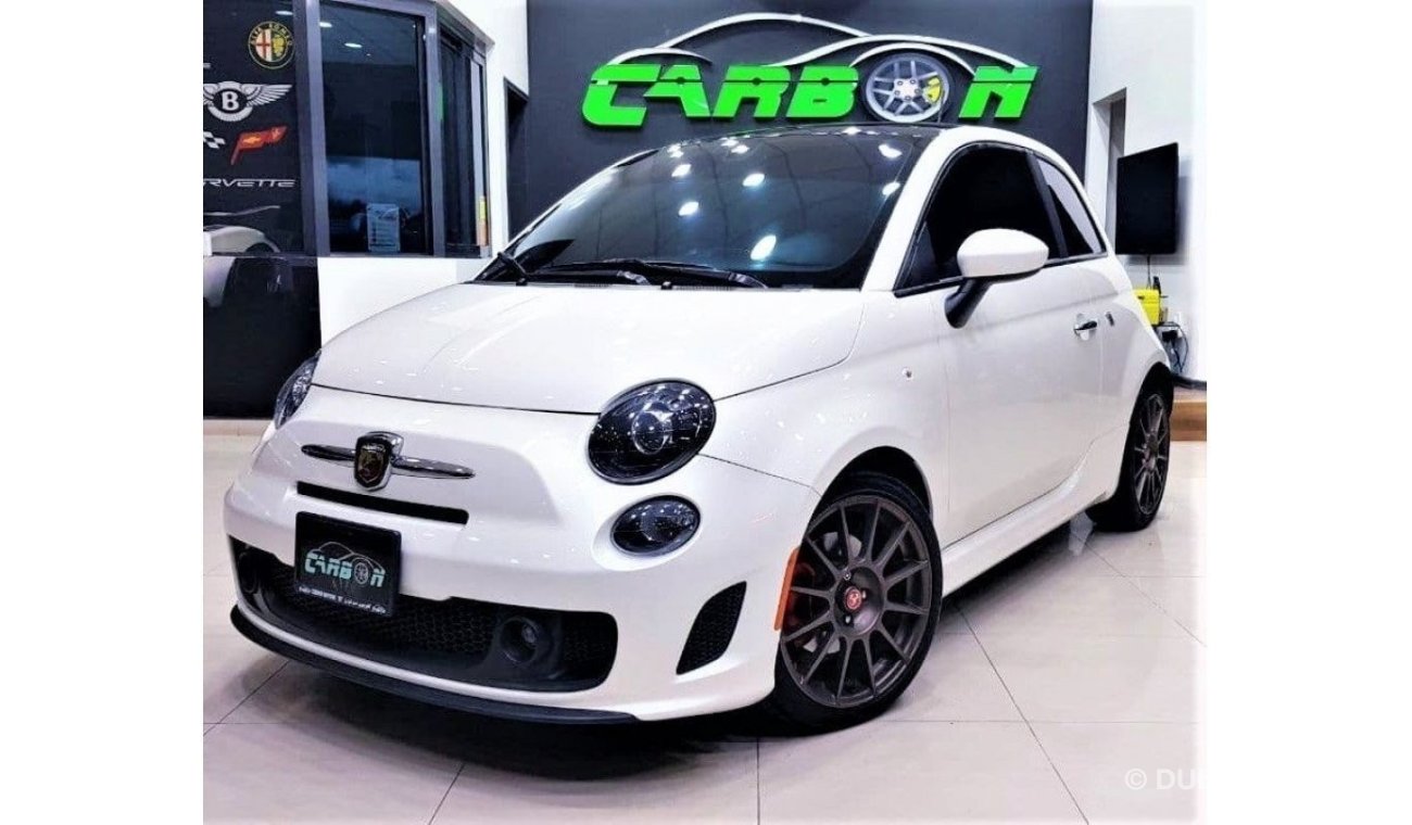 أبارث 500 SPECIAL OFFER ABARTH 2017 MODEL IN A PERFECT CONDITION LOW MILEAGE ONLY 21000 KM FOR 59K AED