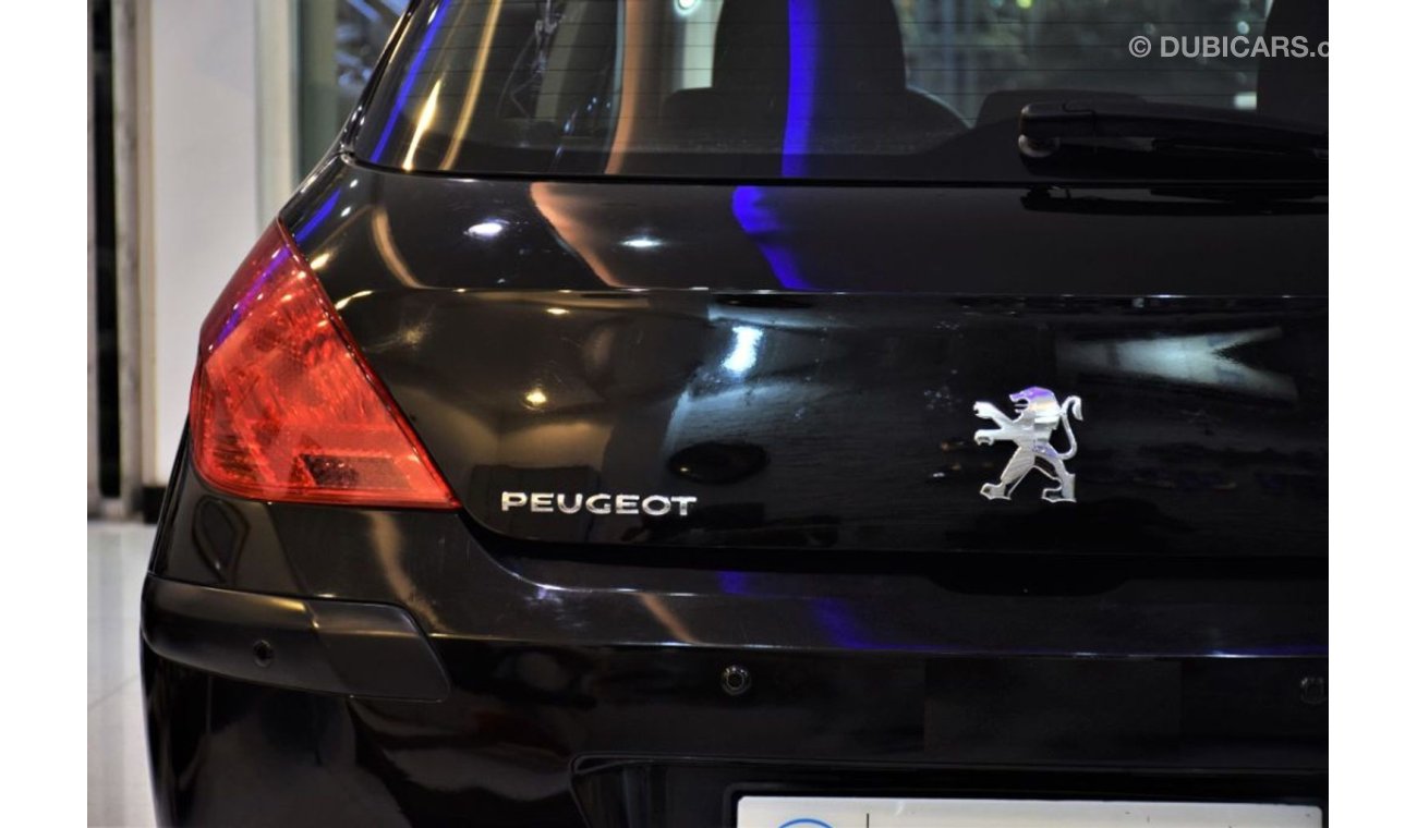 بيجو 308 VERY LOW MILEAGE ( 70,000 KM ) ORIGINAL PAINT ( صبغ وكاله ) Peugeot 308 2011 Model GCC Specs!