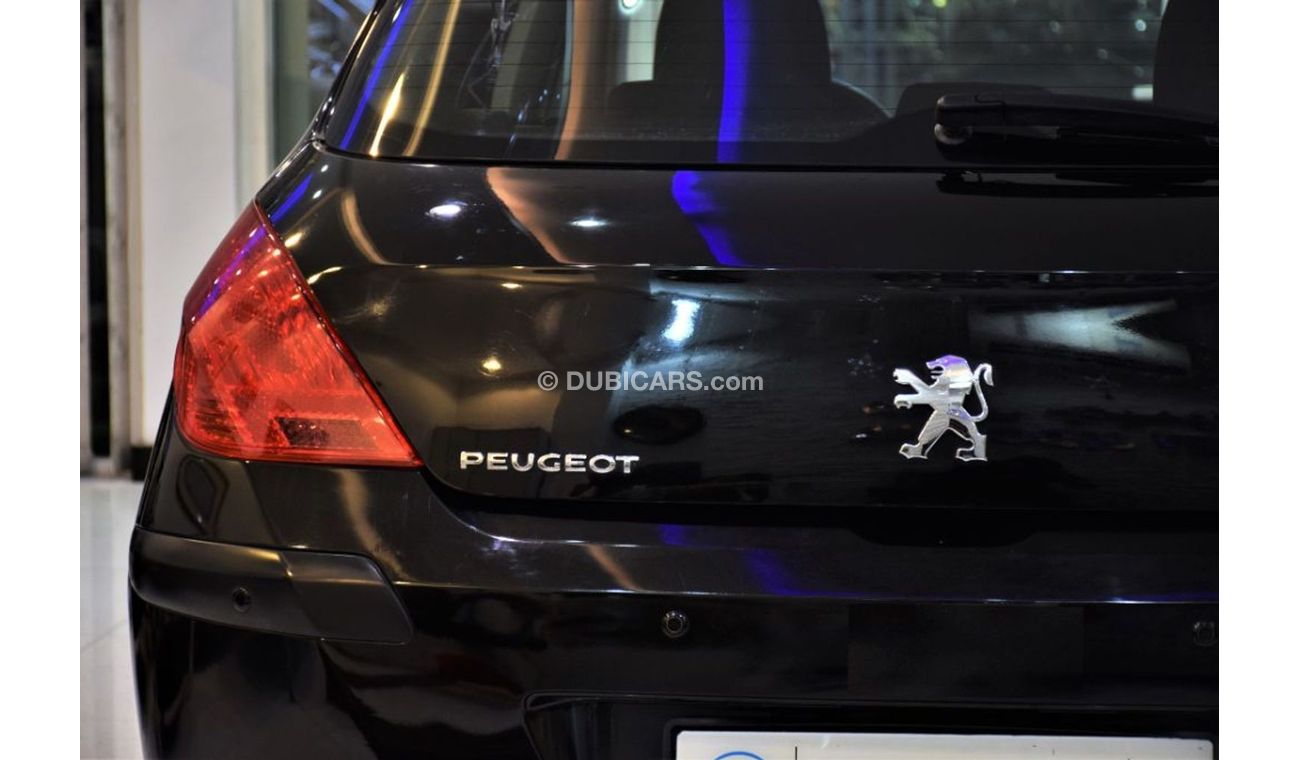 بيجو 308 VERY LOW MILEAGE ( 70,000 KM ) ORIGINAL PAINT ( صبغ وكاله ) Peugeot 308 2011 Model GCC Specs!