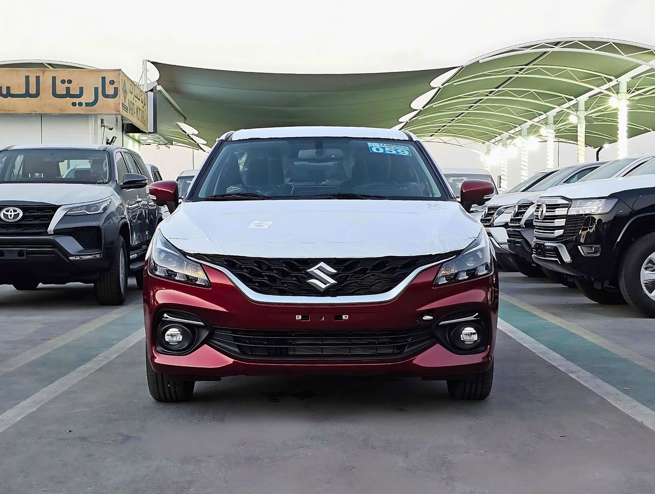 Suzuki Baleno GLX/1.5L/HUD/4 Cameras/ 9''DVD/ Auto & Rear AC/LED Lights/ Different Colors Available/Code#BGLXF