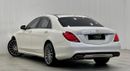 Mercedes-Benz S 500 Std 2015 Mercedes S 500, Service History, GCC
