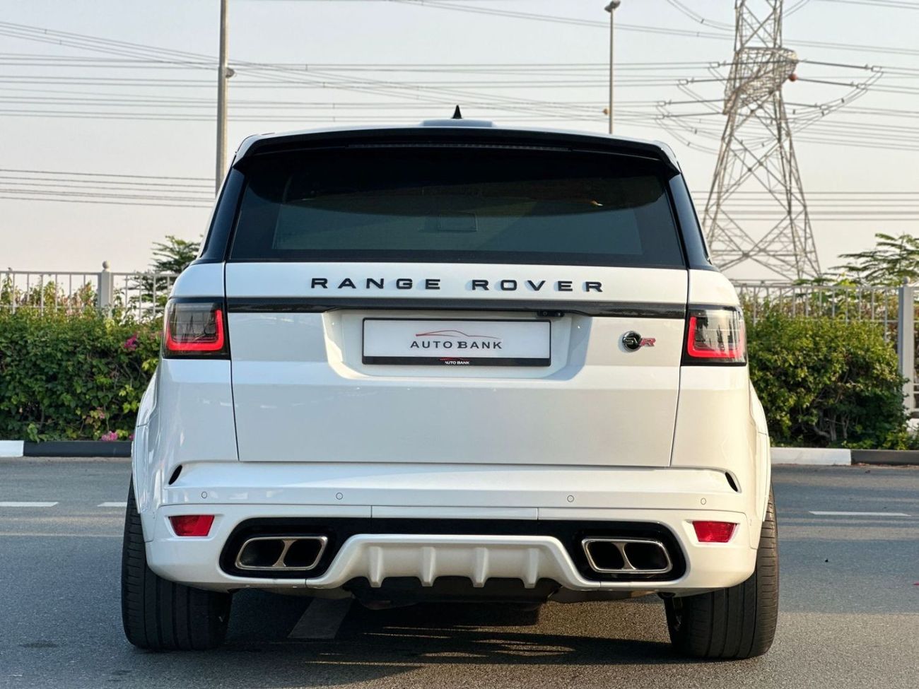 Land Rover Range Rover Sport RANGE ROVER SVR MODEL 2018 KILOMETERS 78000 GCC Counter service at Al Tayer Agency until 2028