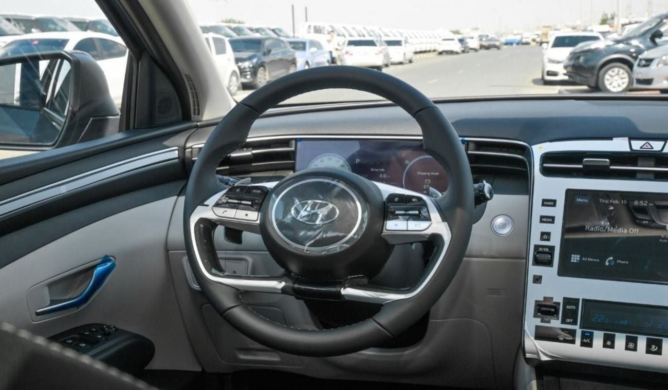 Hyundai Tucson Brand New Hyundai Tucson For Export 1.6L Petrol FWD |Grey/Black | 2024 | N-TUC-P-1.6-24 |