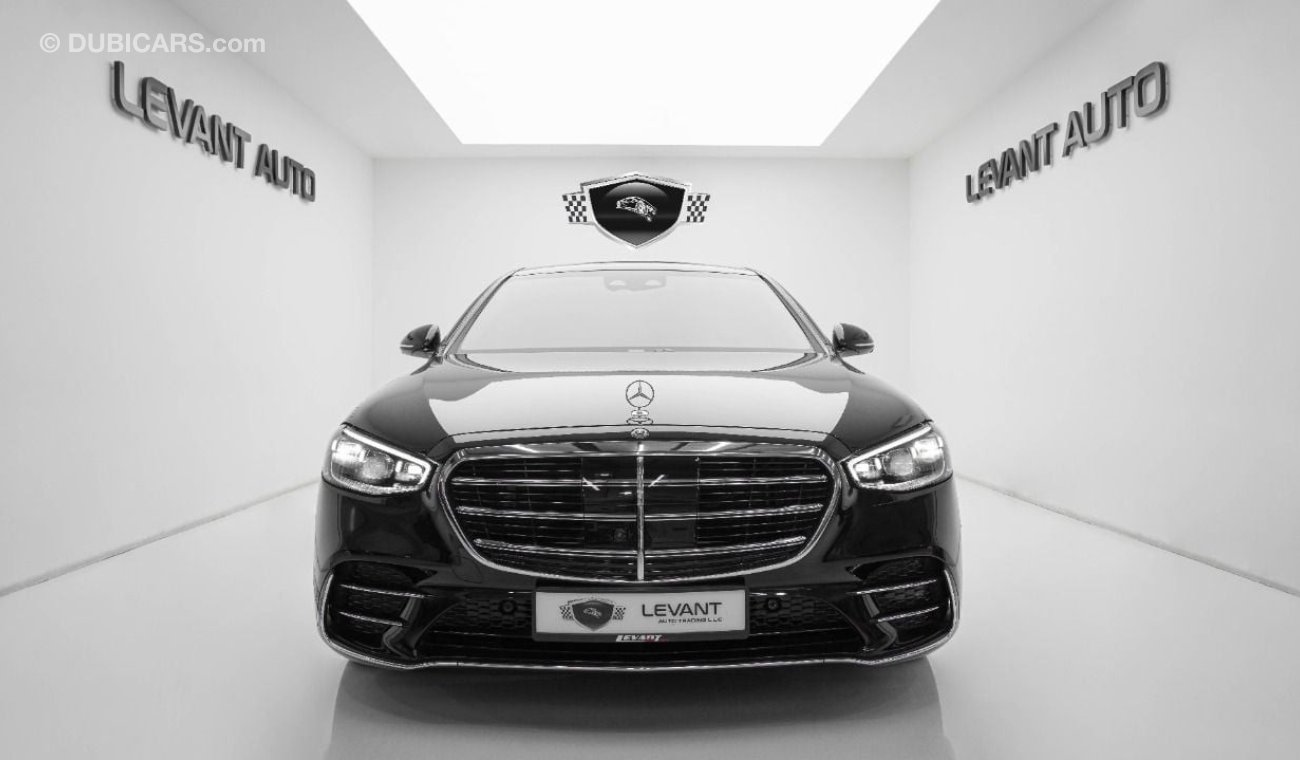 مرسيدس بنز S 500 MERCEDES S500 4MATiC, MODEL 2021, GCC, PERFECT CONDITION, LOW MILLEAGE, UNDER WARRANTY