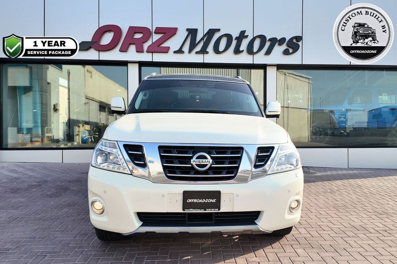 Nissan Patrol Nissan Patrol White Platinum / 1 Year Service Package Included