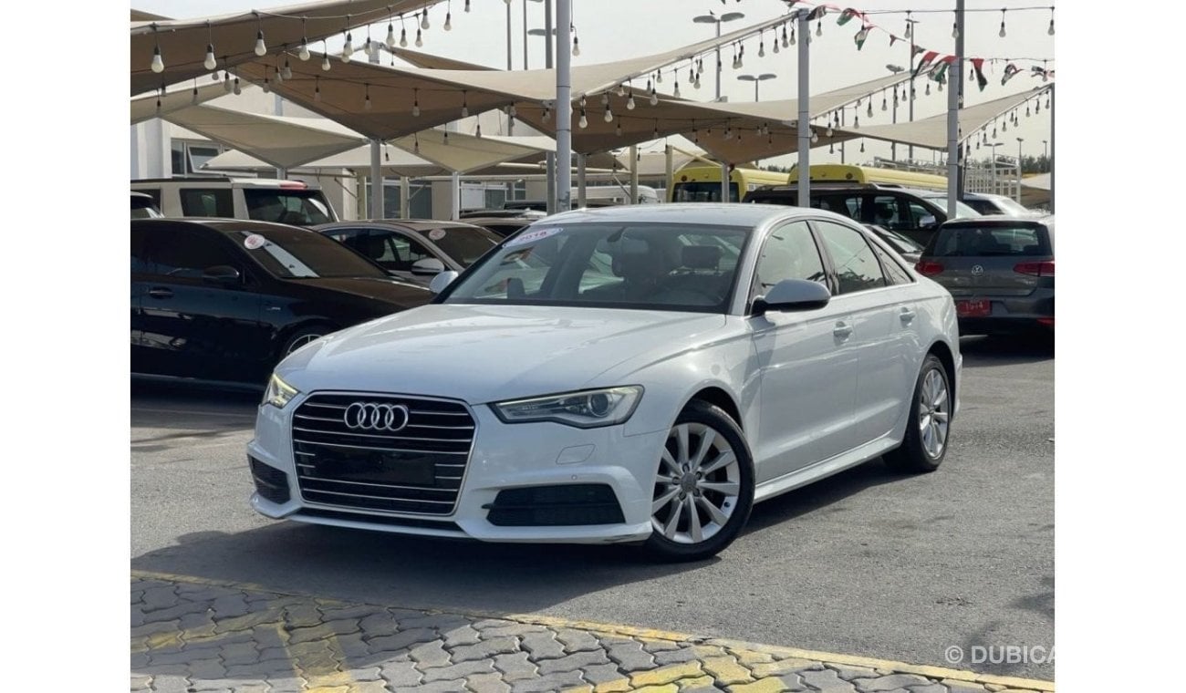 أودي A6 35 TFSI اكسكلوسيف موديل 2018 ، خليجي ، 4 سلندر ، ناقل حركة اوتوماتيك ، بحالة ممتازة ، فل اوبشن ، بدو