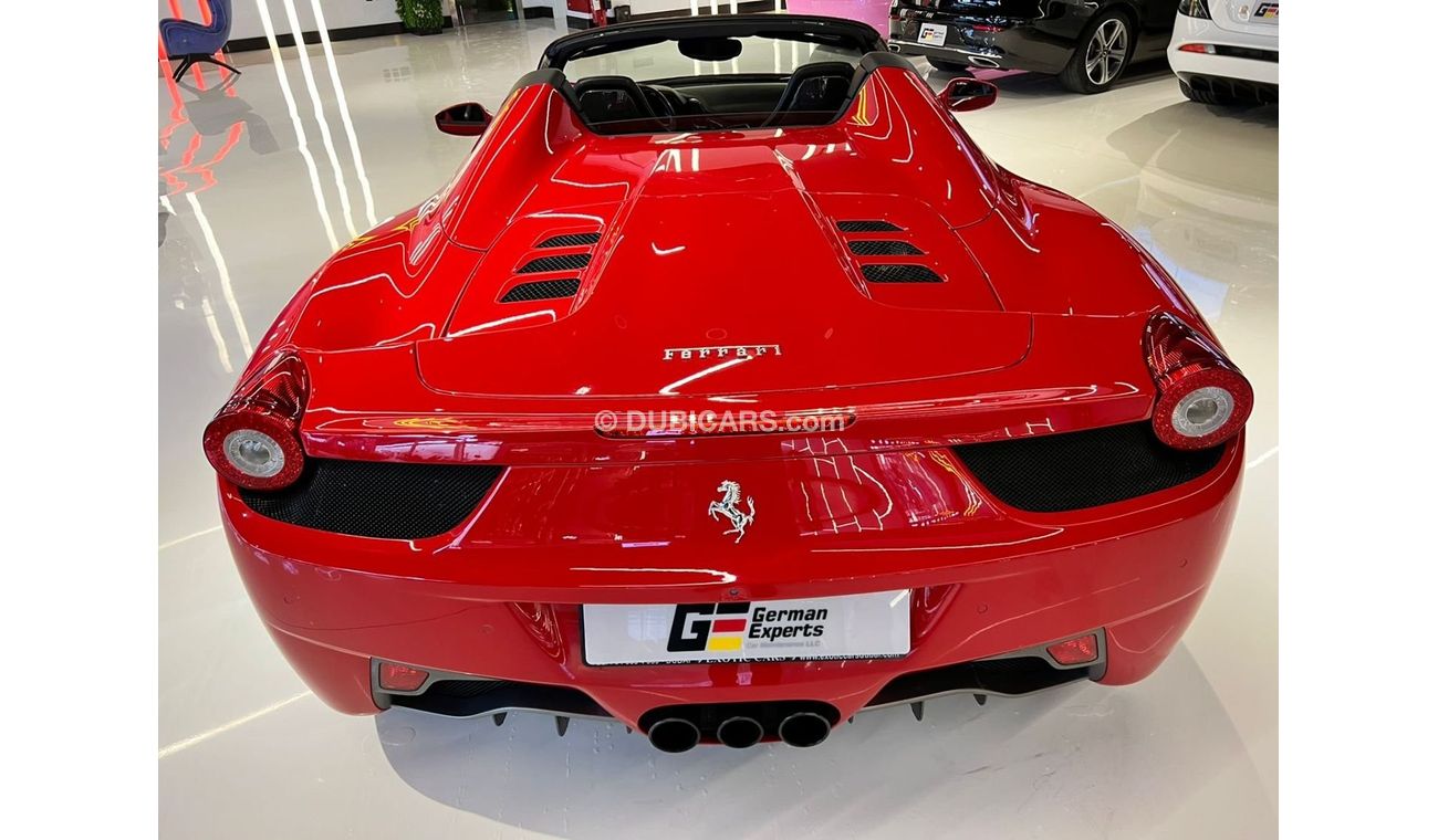 Ferrari 458 458 Spider GCC Warranty and service al Tayer