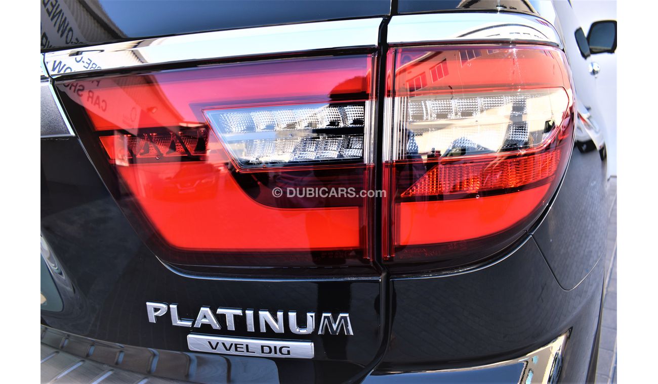 Nissan Patrol 5.6L V8 LE PLATINUM 5YR WARRANTY 3YR/50K KM SERVICE CONTRACT