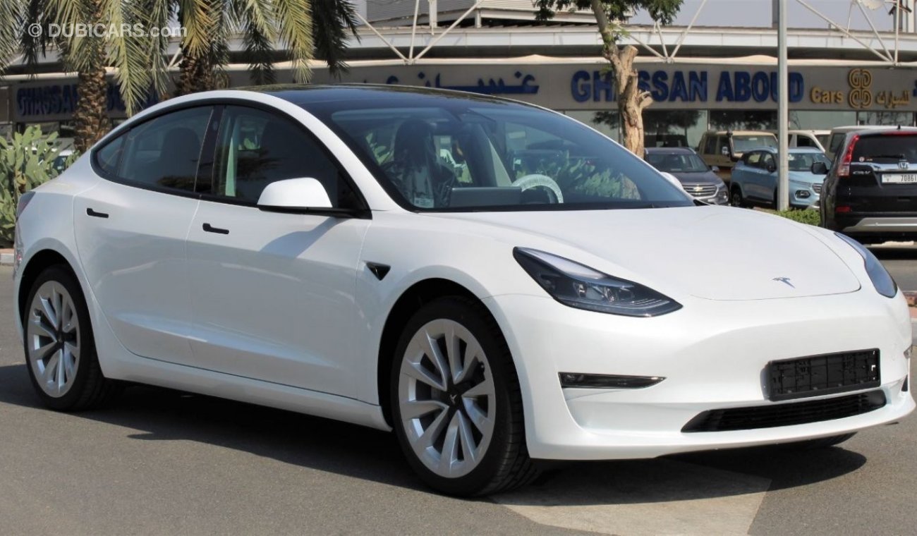 Tesla Model 3 LONG RANGE AWD DUAL MOTOR 2023 GCC BRAND NEW WITH TESLA AGENCY WARRANTY PACKAGE