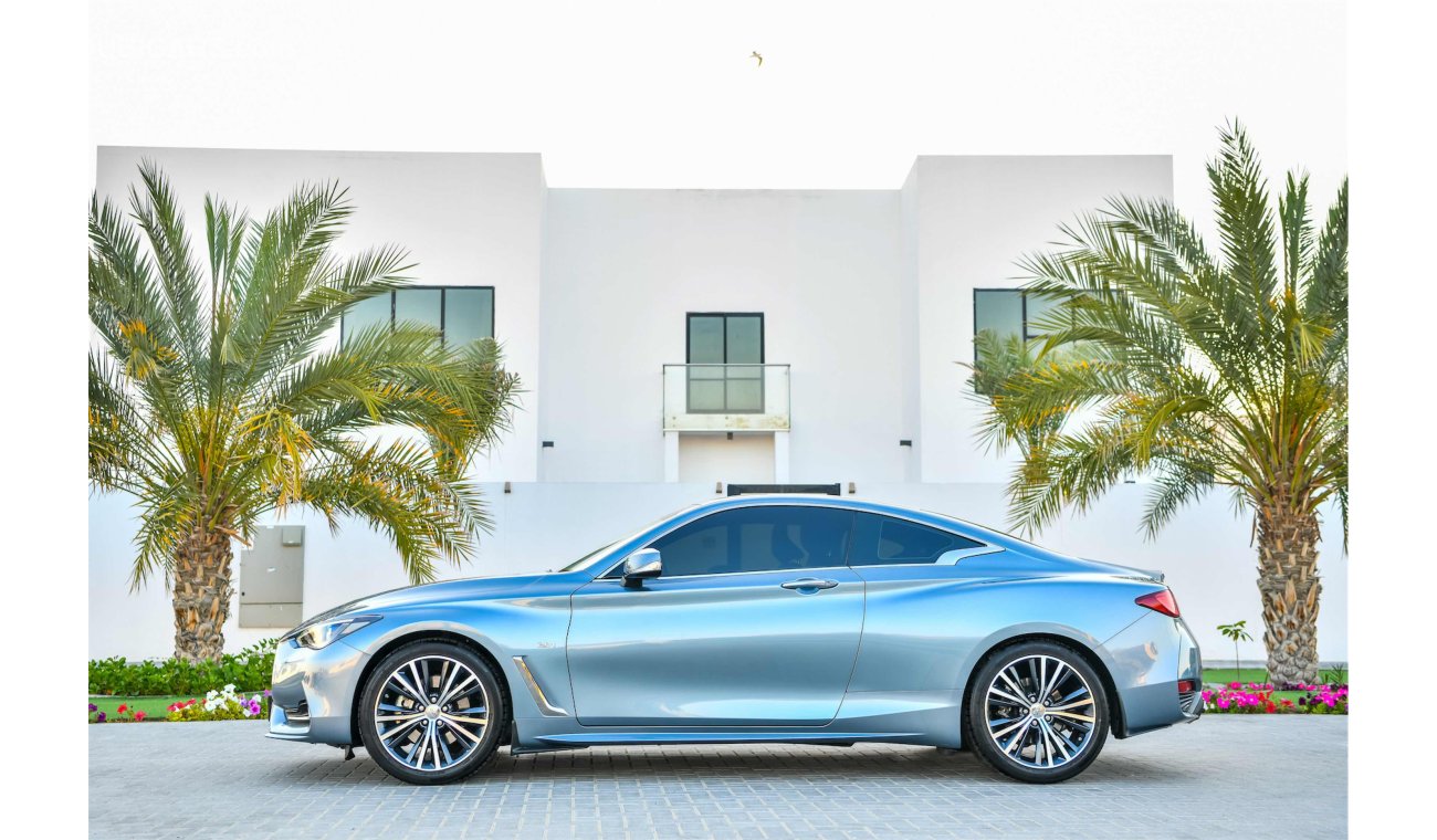 Infiniti Q60 2018 Coupe - Agency Warranty & Service Contract! - AED 2,428 PM! - 0% DP