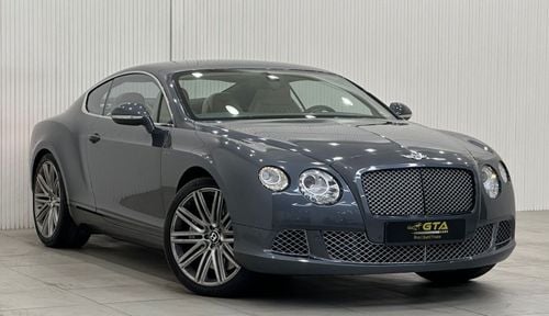 بنتلي كونتيننتال جي تي 2014 Bentley Continental GT W12,One Year Unlimited KM Warranty, Agency Service History, GCC