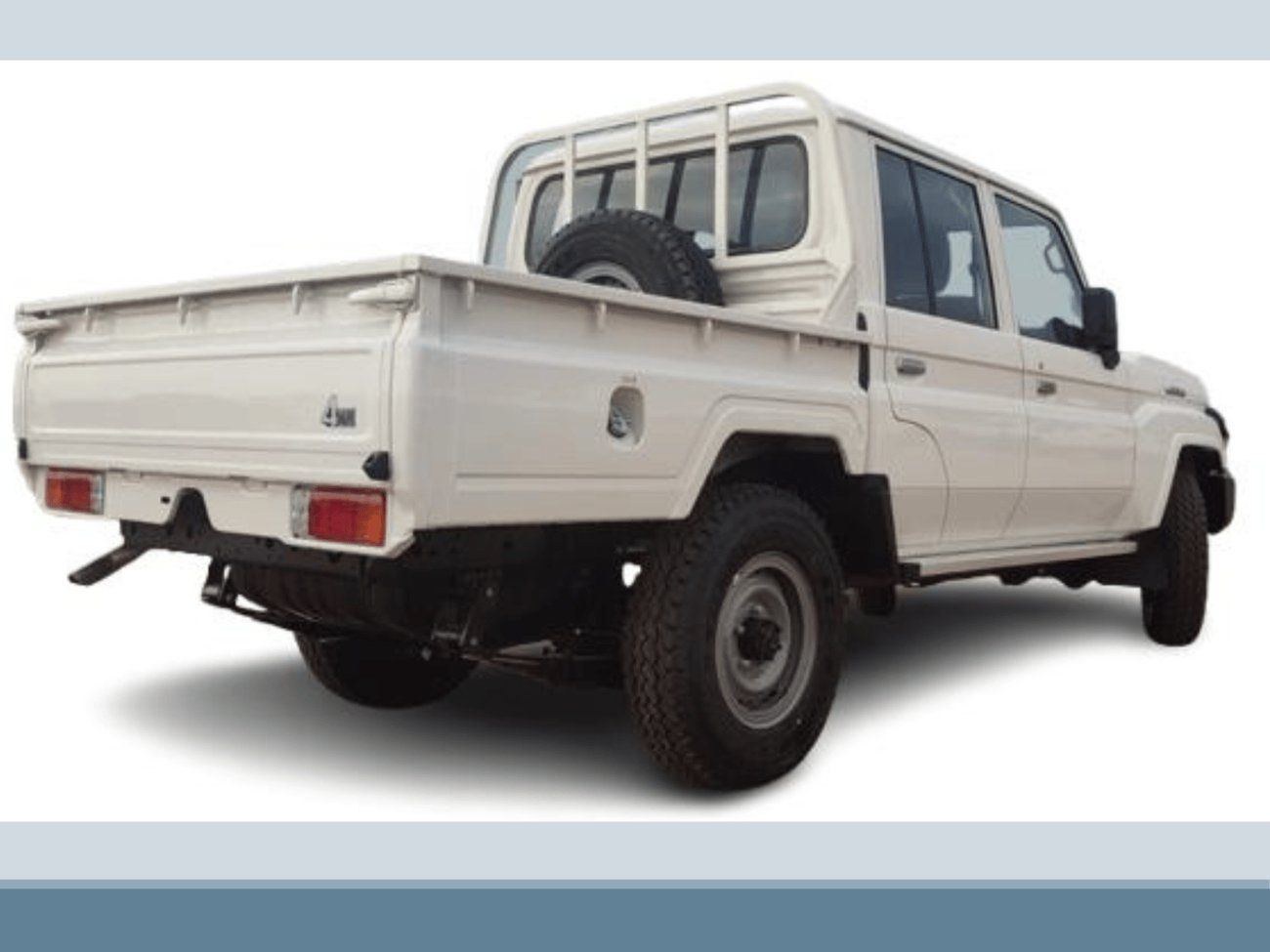 Toyota Land Cruiser Pick Up ECT0023 - Toyota LC79 DCab - 4.2L Diesel Manual V6 White