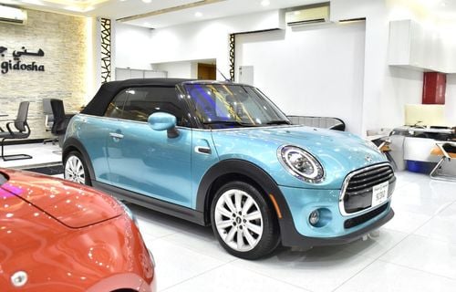 ميني كوبر كابريو EXCELLENT DEAL for our Mini Cooper Cabrio ( 2021 Model ) in Blue Color American Specs