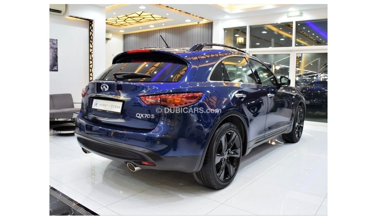 Infiniti QX70 Sports Sports Sports EXCELLENT DEAL for our Infiniti QX70s ( 2016 Model! ) in Blue Color! GCC Specs