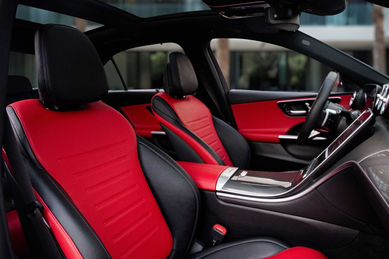 مرسيدس بنز C 200 C200 AMG | 3,721 P.M | 0% Downpayment | GARGASH WARRANTY / SERVICE