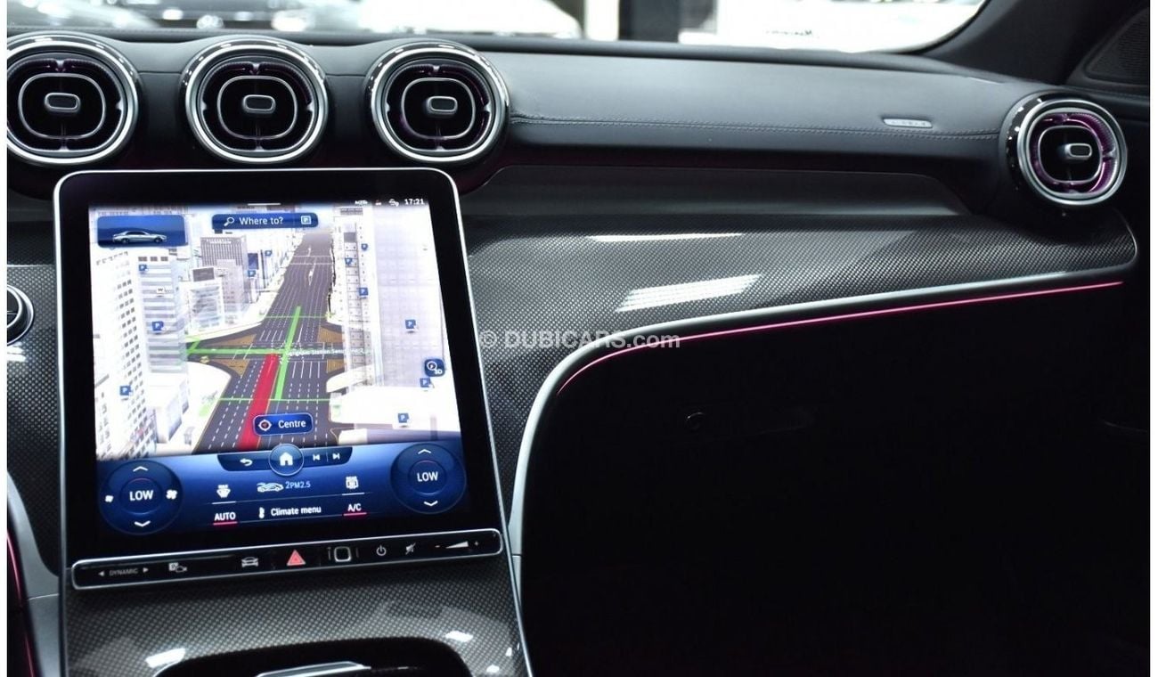 مرسيدس بنز C 300 EXCELLENT DEAL for our Mercedes Benz C300 ( 2022 Model ) in White Color Korean Specs