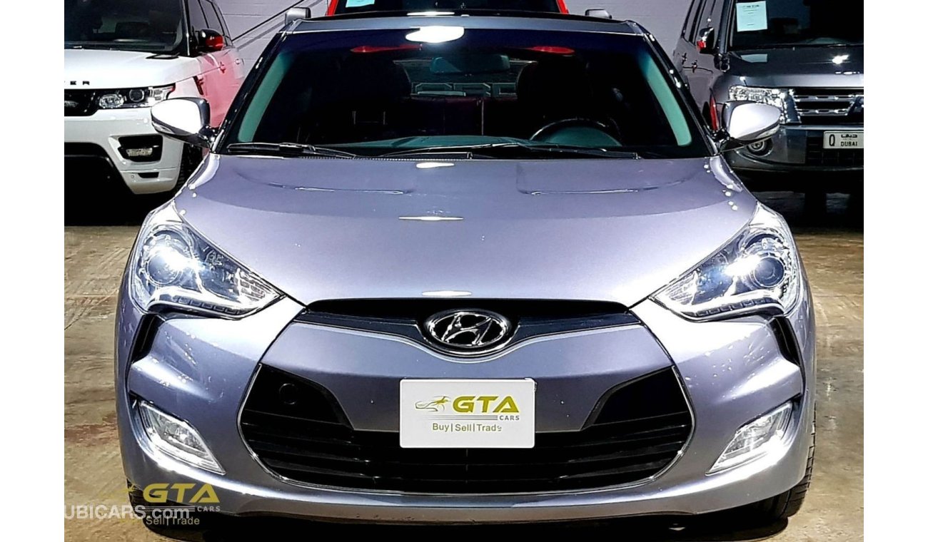 هيونداي فيلوستر 2014 Hyundai Veloster Full Options, Warranty, Service History, GCC