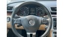 Volkswagen CC VOLKSWAGEN PASSAT CC 2015 GCC FULL OPTION IN PERFECT CONDITIONS