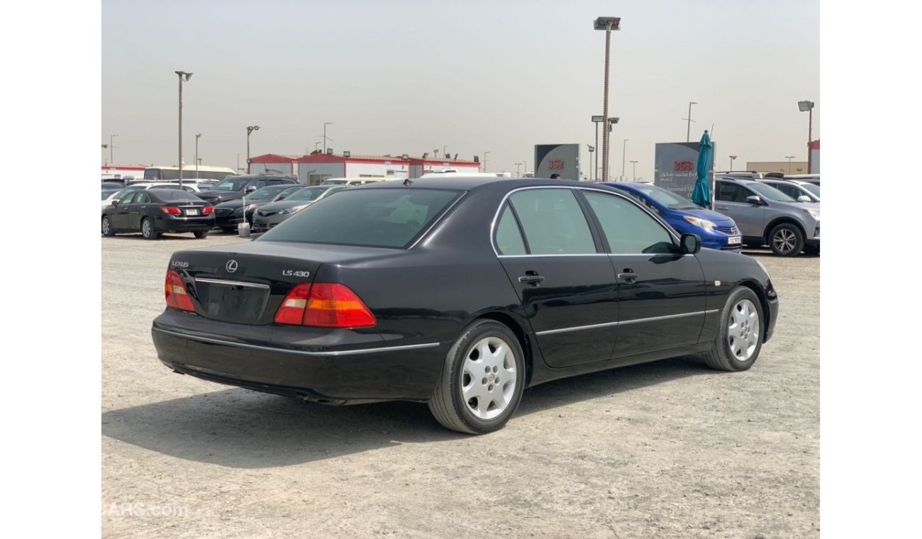 لكزس LS 430 Lexus LS 430 2002 Japanese Specs Ref#404