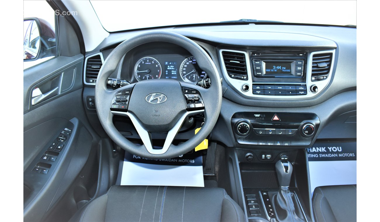 Hyundai Tucson 2.0L GL 2 WD 2017 GCC SPECS DEALER WARRANTY