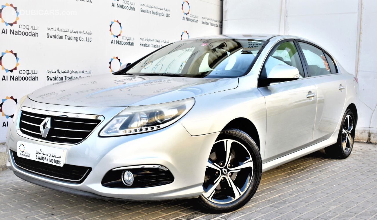 رينو سافران 2.5L V6 PE 2016 GCC SPECS DEALER WARRANTY