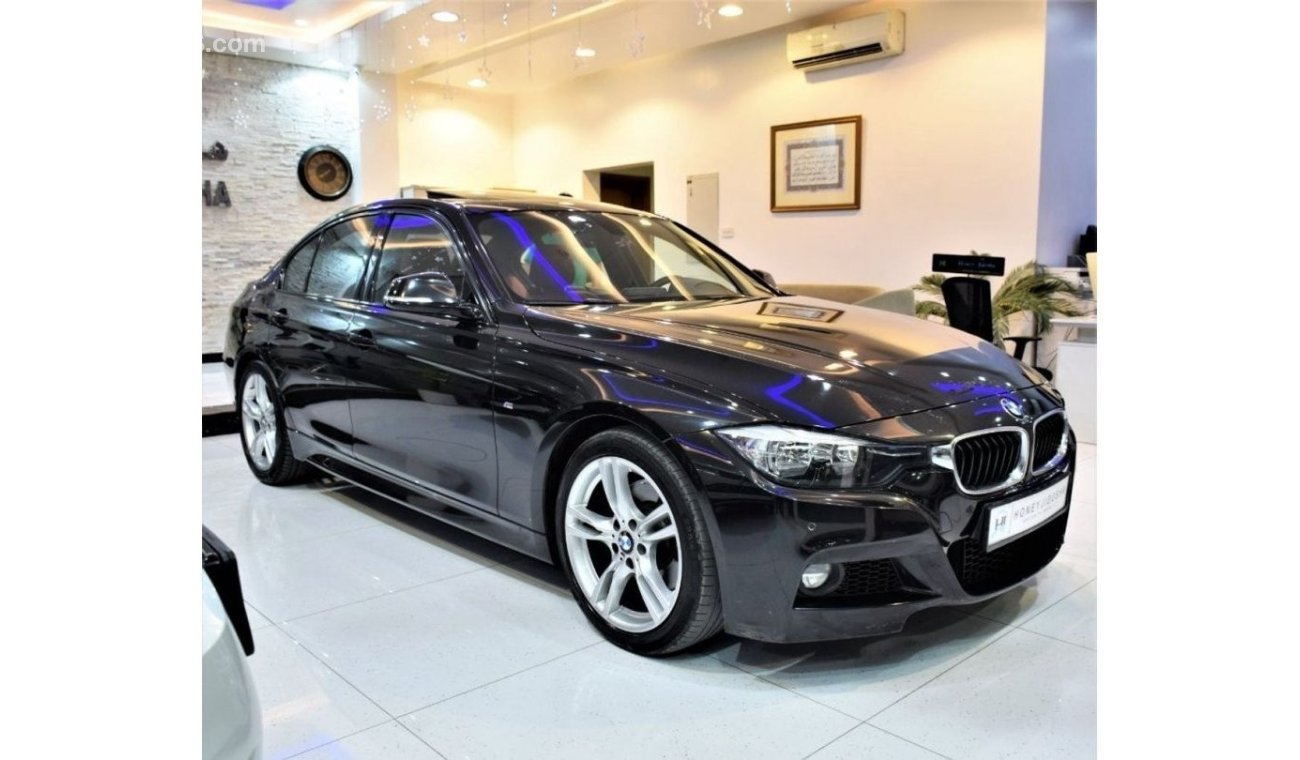 BMW 330i ORIGINAL PAINT ( صبغ وكاله ) BMW 330i M 2016 Model!! Black Color! GCC Specs