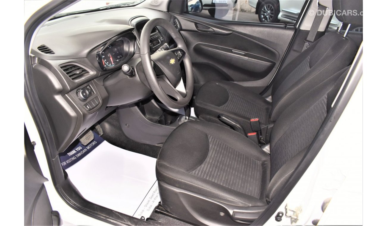 Chevrolet Spark AED 684 PM | 1.4L LS GCC DEALER WARRANTY