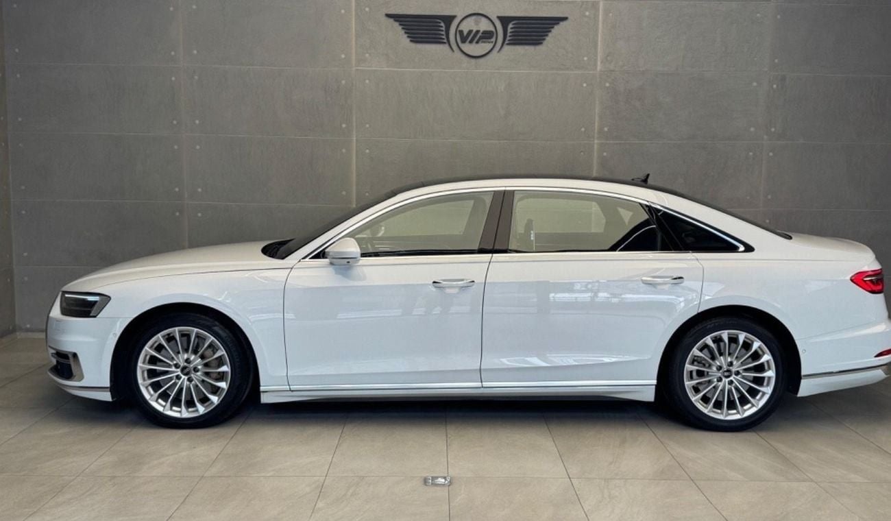 Audi A8 L 55 TFSI | 2021 | GCC Specs | Full Options | Warranty & Service Available | Full Options