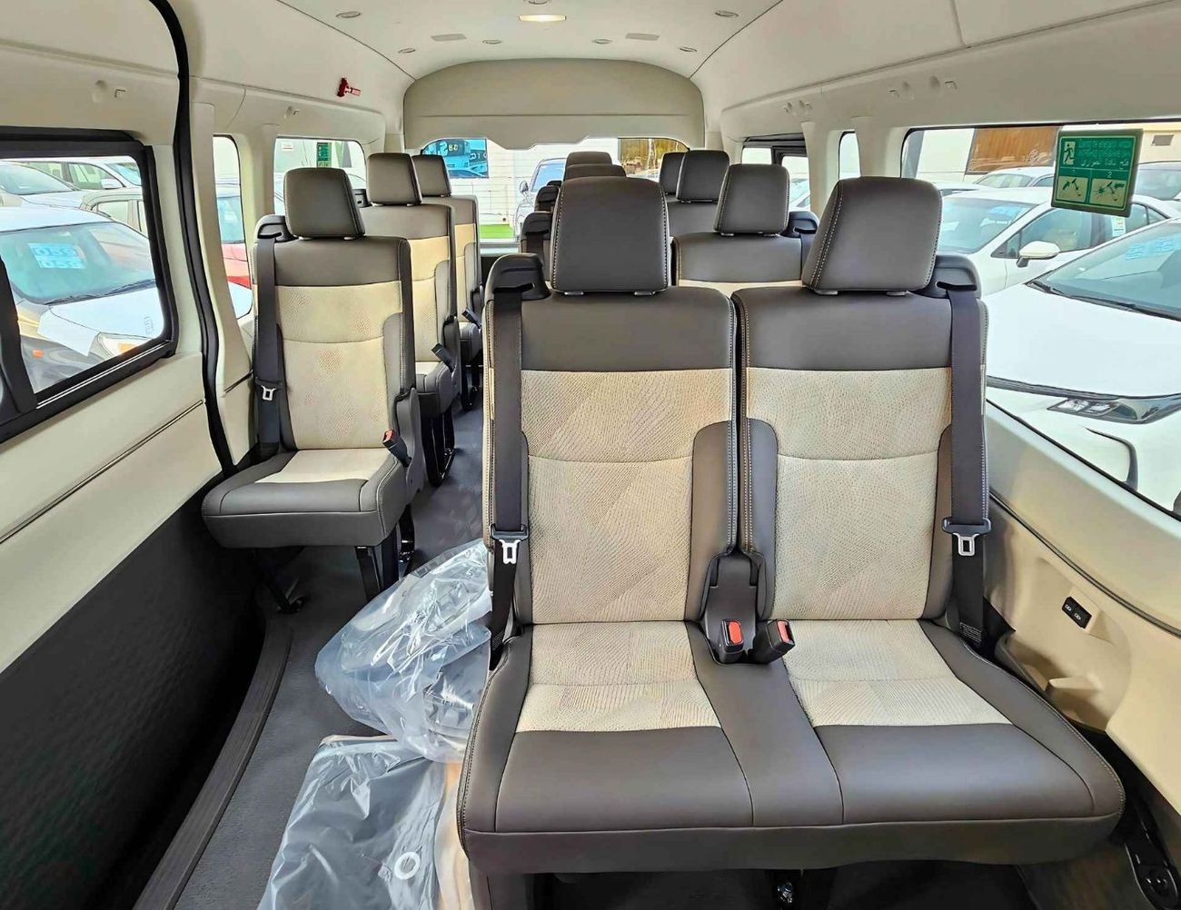 Toyota Hiace HIGHROOF GL/3.5L PETROL A/T/HIGH OPTION 13 SEATER/CODE#HHGL35AP