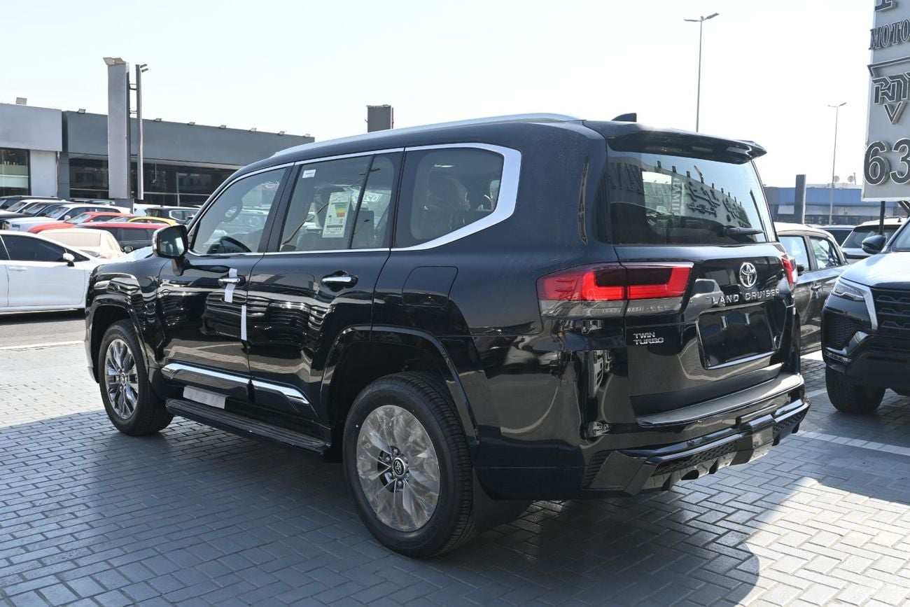 Toyota Land Cruiser VXR 3.5L TwinTurbo V6, 4WD Black inside Black
