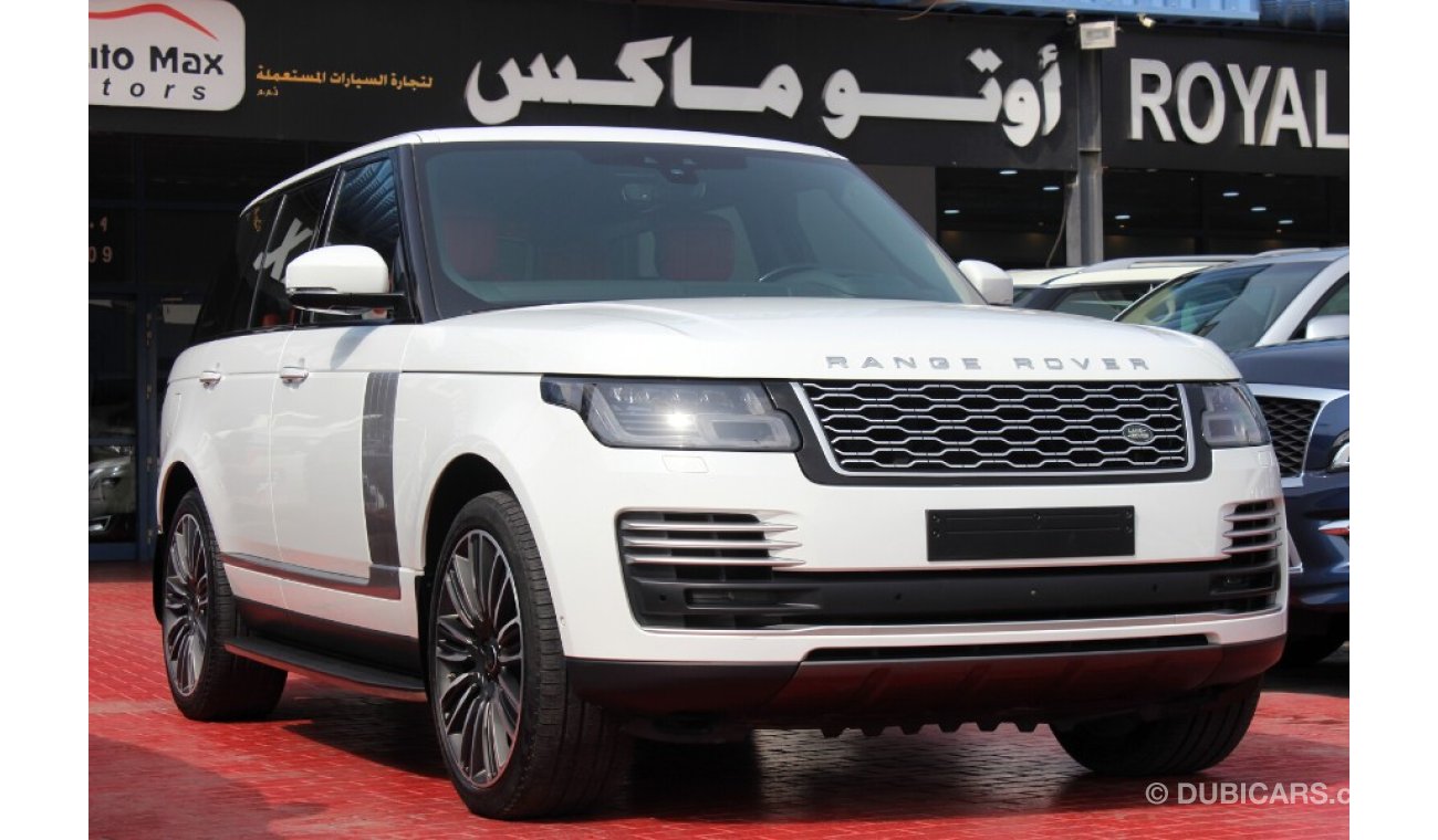 Land Rover Range Rover Autobiography (2019) SUPER CHARGED V8 GCC, UNDER WARRANTY FROM AL TAYER