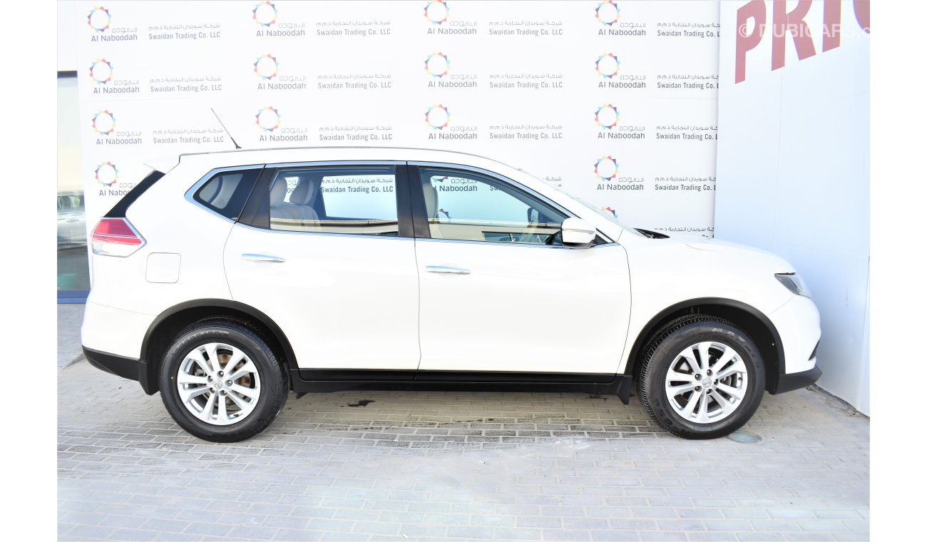 نيسان إكس تريل 2.5L S 2WD 5 SEATER SUV 2016 GCC SPECS DEALER WARRANTY STARTING FROM 49,900 DHS