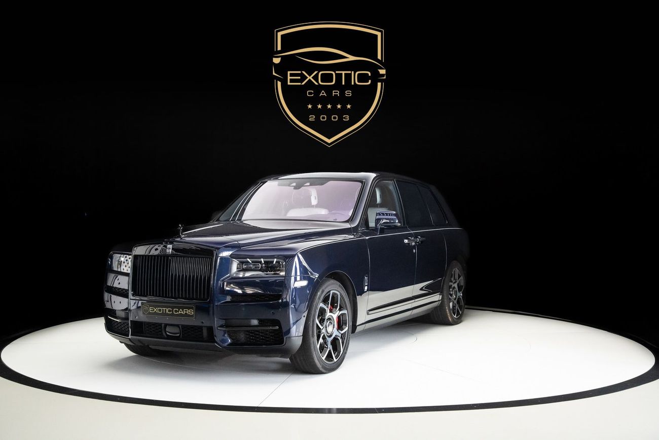 Rolls-Royce Cullinan Rolls Royce Cullinan Black Badge
