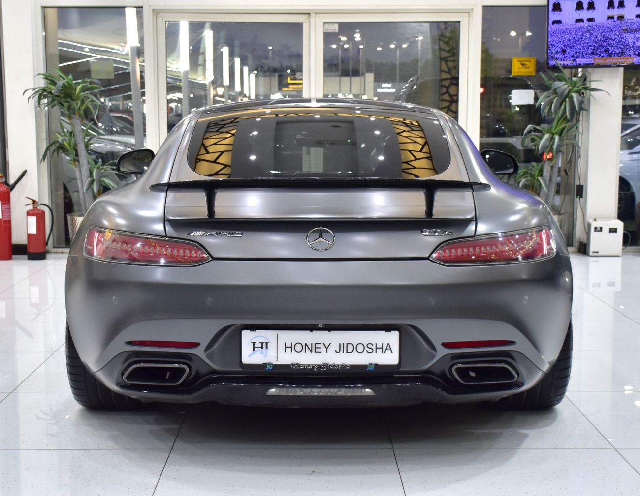 Mercedes-Benz AMG GT S EXCELLENT DEAL for our Mercedes Benz AMG GTs ( 2016 Model ) in Grey Color GCC Specs